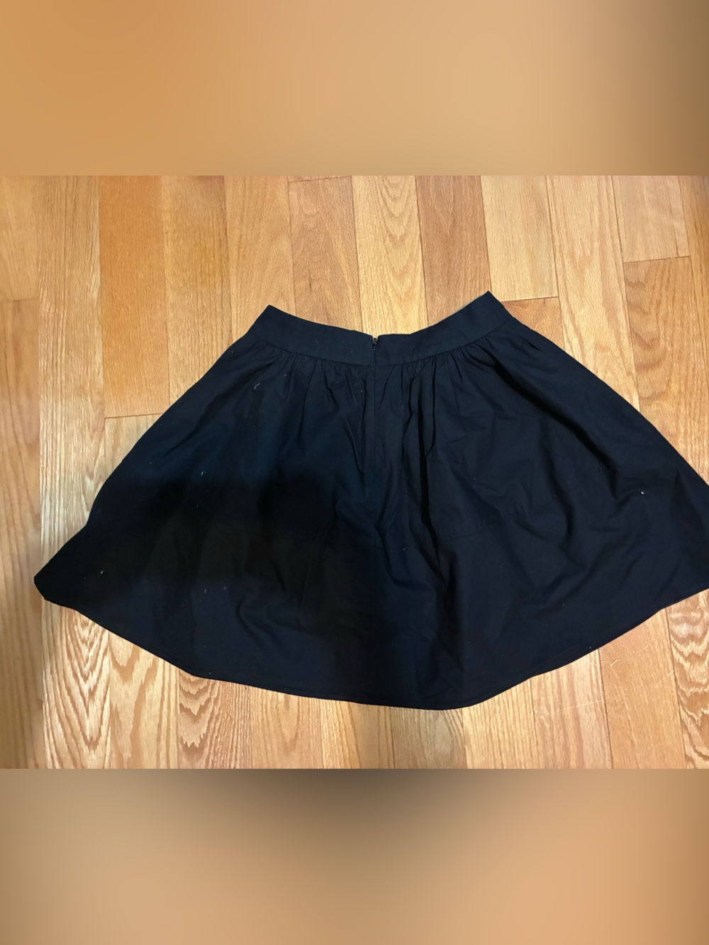 Express Black High-Rise A-Line Skort